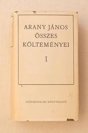 Immagine del venditore per Osszes Koltemenyei: Volume I [Hungarian] venduto da Exchange Value Books
