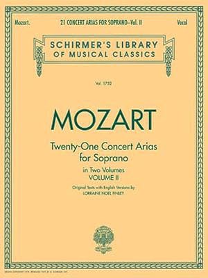 Seller image for 21 Concert Arias for Soprano - Volume II: Voice and Piano (Paperback) for sale by Grand Eagle Retail