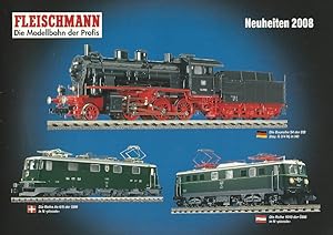 Imagen del vendedor de Fleischmann. Die Modellbahn der Profis. Neuheiten 2008. a la venta por Lewitz Antiquariat