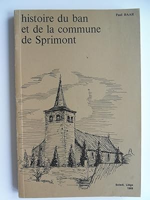Histoire du ban et de la commune de Sprimont.
