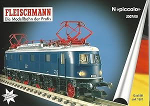 Imagen del vendedor de Fleischmann. Die Modellbahn der Profis. N"piccolo" 2007/08. a la venta por Lewitz Antiquariat