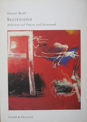 Seller image for Seitenhieb. Arbeiten auf Papier und Leinwand 1991 / 1992. for sale by Antiquariat Bernd Preler