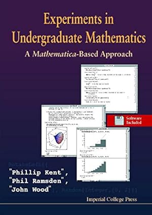 Bild des Verkufers fr Experiments In Undergraduate Mathematics: A Mathematica-based Approach zum Verkauf von WeBuyBooks