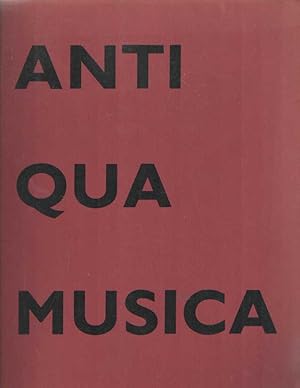 Seller image for Anti qua Musica. Het 'open' muziekinstrument in kunst en anti-kunst for sale by Bij tij en ontij ...