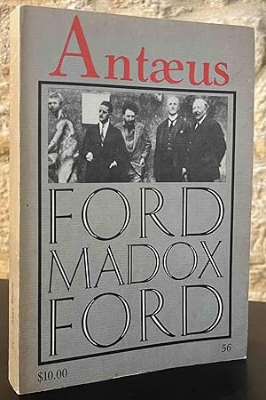 Seller image for Antaeus_ Ford Madox Ford_ No. 56 for sale by San Francisco Book Company