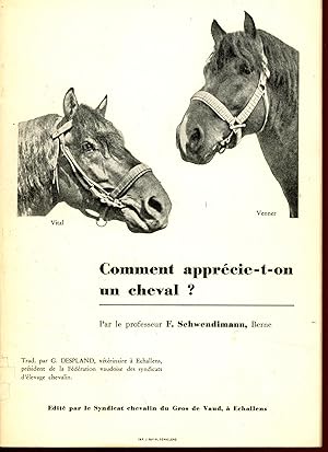 Bild des Verkufers fr Comment apprcie-t-on un cheval ? zum Verkauf von Bouquinerie Le Fouineur