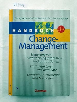 Bild des Verkufers fr Handbcher Unternehmenspraxis: Handbuch Change-Management : zum Verkauf von Versand-Antiquariat Konrad von Agris e.K.