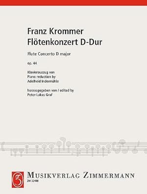 Bild des Verkufers fr Konzert D-Dur op.44 fr Flte undOrchester fr Flte und Klavier zum Verkauf von AHA-BUCH GmbH