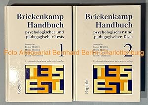 Imagen del vendedor de Brickenkamp-Handbuch psychologischer und pdagogischer Tests (Band 1 und Band 2 cplt.) a la venta por Antiquariat Bernhard