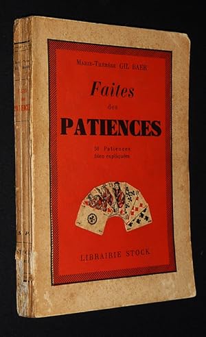 Seller image for Faites des patiences : 50 patiences bien expliques for sale by Abraxas-libris