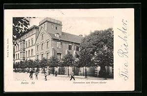 Ansichtskarte Berlin, Gymnasium zum Grauen Kloster in der Klosterstrasse