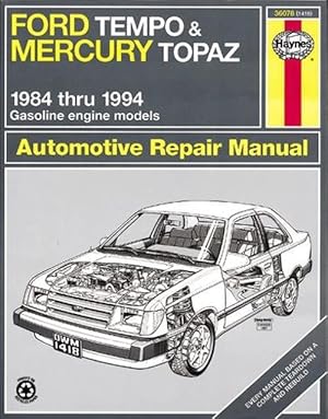 Bild des Verkufers fr Ford Taurus (08-14) & Five Hundred (05-07) & Mercury Montego (05-07) & Sable (08-09) Haynes Repair Manual (USA) (Paperback) zum Verkauf von CitiRetail