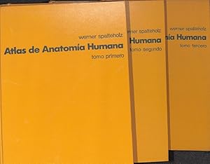 Imagen del vendedor de ATLAS DE ANATOMIA HUMANA TOMO 1 , 2 , 3 - 3 TOMOS. a la venta por Librera Smile Books