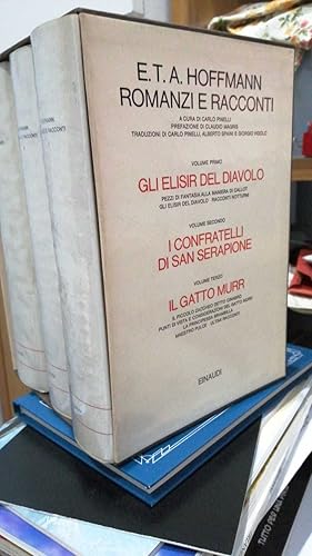 Gli elisir del diavolo, cofanetto in tre volumi, a cura di Carlo Pinelli, prefazione di Claudio M...