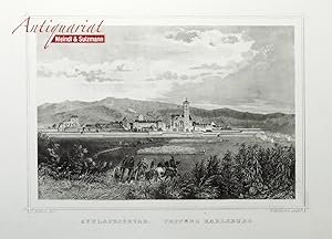 "Gyulafejérvár. Festung Karlsburg". Aus A. Ruthner: Das Kaiserthum Oesterreich.