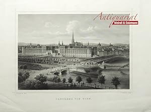Seller image for Panorama von Wien". Aus A. Ruthner: Das Kaiserthum Oesterreich. for sale by Antiquariat MEINDL & SULZMANN OG
