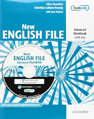 Imagen del vendedor de New English File: Advanced: Workbook with MultiROM Pack: Six-level general English course for adults by Clive Oxenden [Paperback ] a la venta por booksXpress