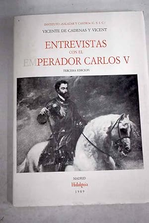 Imagen del vendedor de Entrevistas con el Emperador Carlos V a la venta por Alcan Libros