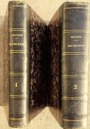 P. Selvatico Storia estetico-critica delle Arti del Disegno-Due volumi 1852/1856