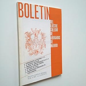 Imagen del vendedor de Comunidades Autnomas y C. E.; El proceso cautelar. (Boletn del Ilustre Colegio de Abogados de Madrid. Ao 1991. Nm. 4) a la venta por MAUTALOS LIBRERA