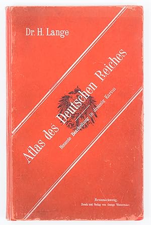 Atlas des Deutschen Reiches. Neueste Bearbeitung in dreissig Karten. -