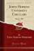 Imagen del vendedor de Johns Hopkins University Circulars, Vol. 22: March, 1903 (Classic Reprint) [Soft Cover ] a la venta por booksXpress