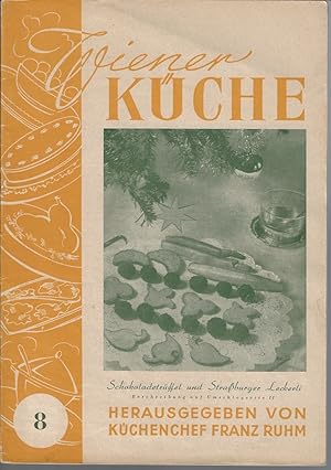 Seller image for Wiener Kche Heft 8 Herausgegeben von Kchenchef Franz Ruhm for sale by Eva's Bcherregal