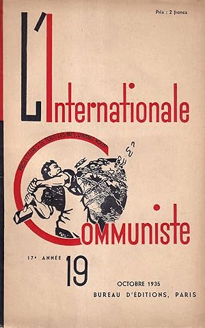 L'Internationale Communiste - 17e année, n. 19, octobre 1935
