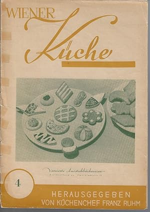 Seller image for Wiener Kche Heft 4 Herausgegeben von Kchenchef Franz Ruhm for sale by Eva's Bcherregal