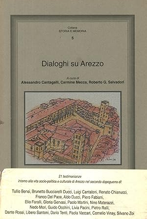 Immagine del venditore per Dialoghi su Arezzo venduto da Di Mano in Mano Soc. Coop