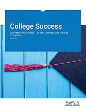 Seller image for College Success Version 2.0 for sale by Reliant Bookstore