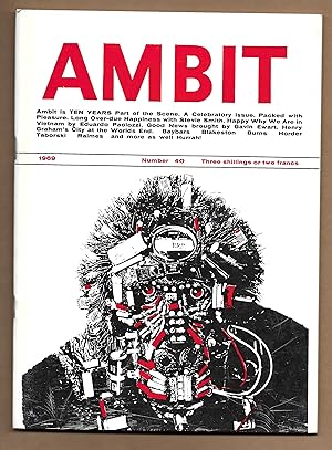 Seller image for Ambit No.40 [Ten Year Celebratory Issue] for sale by The Bookshop at Beech Cottage