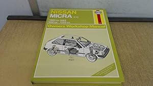 Bild des Verkufers fr Nissan Micra Owner's Workshop Manual (Service & repair manuals) zum Verkauf von WeBuyBooks