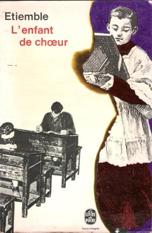 Bild des Verkäufers für L'enfant de choeur zum Verkauf von Au vert paradis du livre