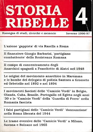 Storia ribelle 4. Rassegna di studi, ricerche e memorie