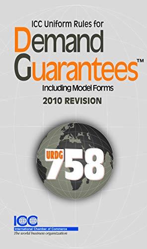 Immagine del venditore per ICC Uniform Rules for Demand Guarantees Including Model Forms venduto da WeBuyBooks