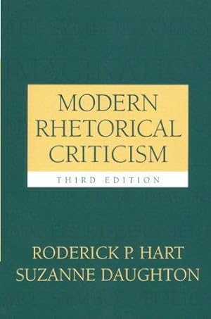 Seller image for Modern Rhetorical Criticism for sale by WeBuyBooks