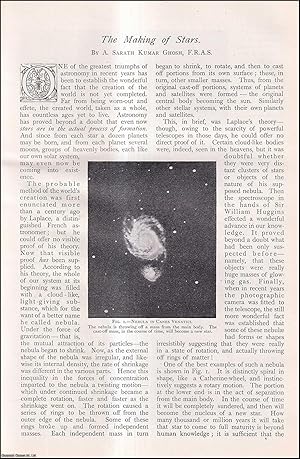 Seller image for Astronomy. The Making of Stars. An uncommon original article from The Strand Magazine, 1903. for sale by Cosmo Books