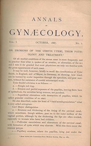 Annals of Gynaecology, 3 Volumes 1887-1888