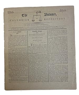 The Balance and Columbian Repository, [Vol. I], No. 26 (June 29, 1802)