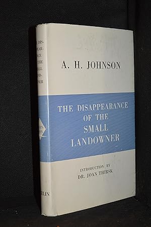 Seller image for The Disappearance of the Small Landowner. Ford Lectures, 1909. for sale by Burton Lysecki Books, ABAC/ILAB
