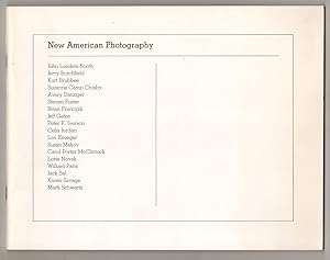 Bild des Verkufers fr New American Photography zum Verkauf von Jeff Hirsch Books, ABAA