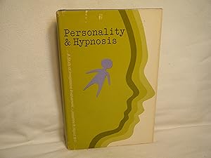 Image du vendeur pour Personality and Hypnosis; A Study of Imaginative Involvement mis en vente par curtis paul books, inc.