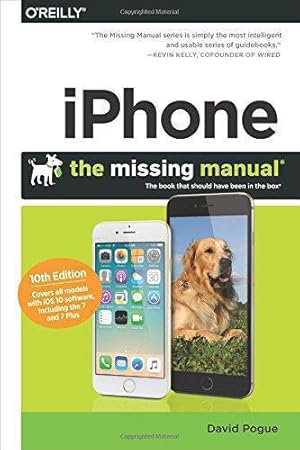 Bild des Verkufers fr iPhone: The Missing Manual: The Book That Should Have Been in the Box zum Verkauf von WeBuyBooks