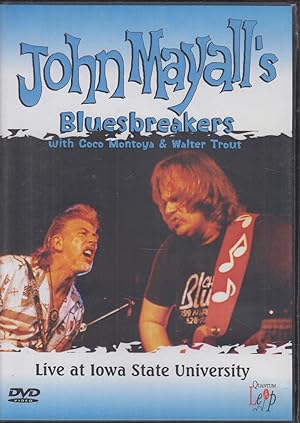 Bild des Verkufers fr John Mayalls Bluesbreakers DVD with Coco Montoya and Walter Troud. Live at Iowa State University zum Verkauf von Leipziger Antiquariat