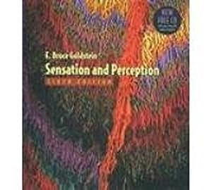 Imagen del vendedor de Sensation and Perception a la venta por WeBuyBooks