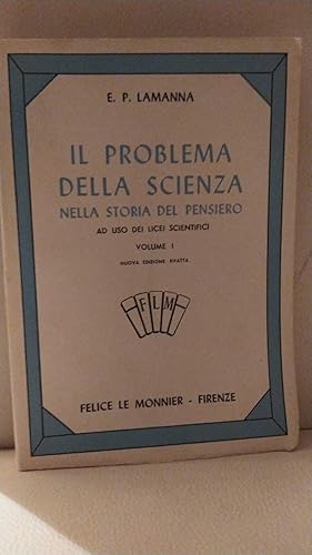 Il problema della scienza nella storia del pensiero