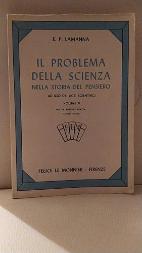 Il problema della scienza nella storia del pensiero