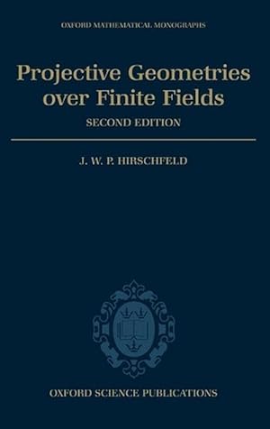 Seller image for Projective Geometries over Finite Fields (Hardcover) for sale by AussieBookSeller
