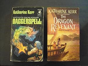 Seller image for 2 Katharine Kerr PBs Daggerspell; The Dragon Revenant for sale by Joseph M Zunno